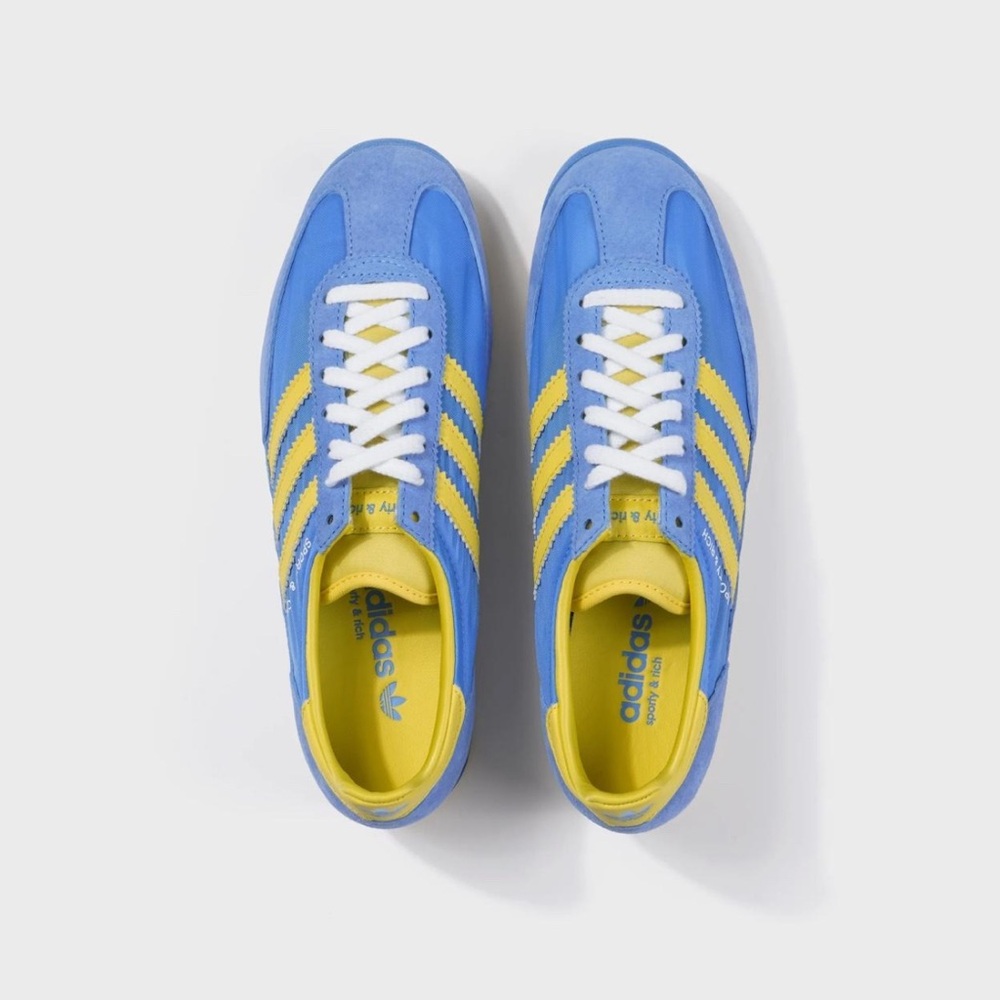 SPORTY & RICH X ADIDAS ORIGINALS
SL72 - Blue/Yellow
Size 8 - Picture 6 of 7